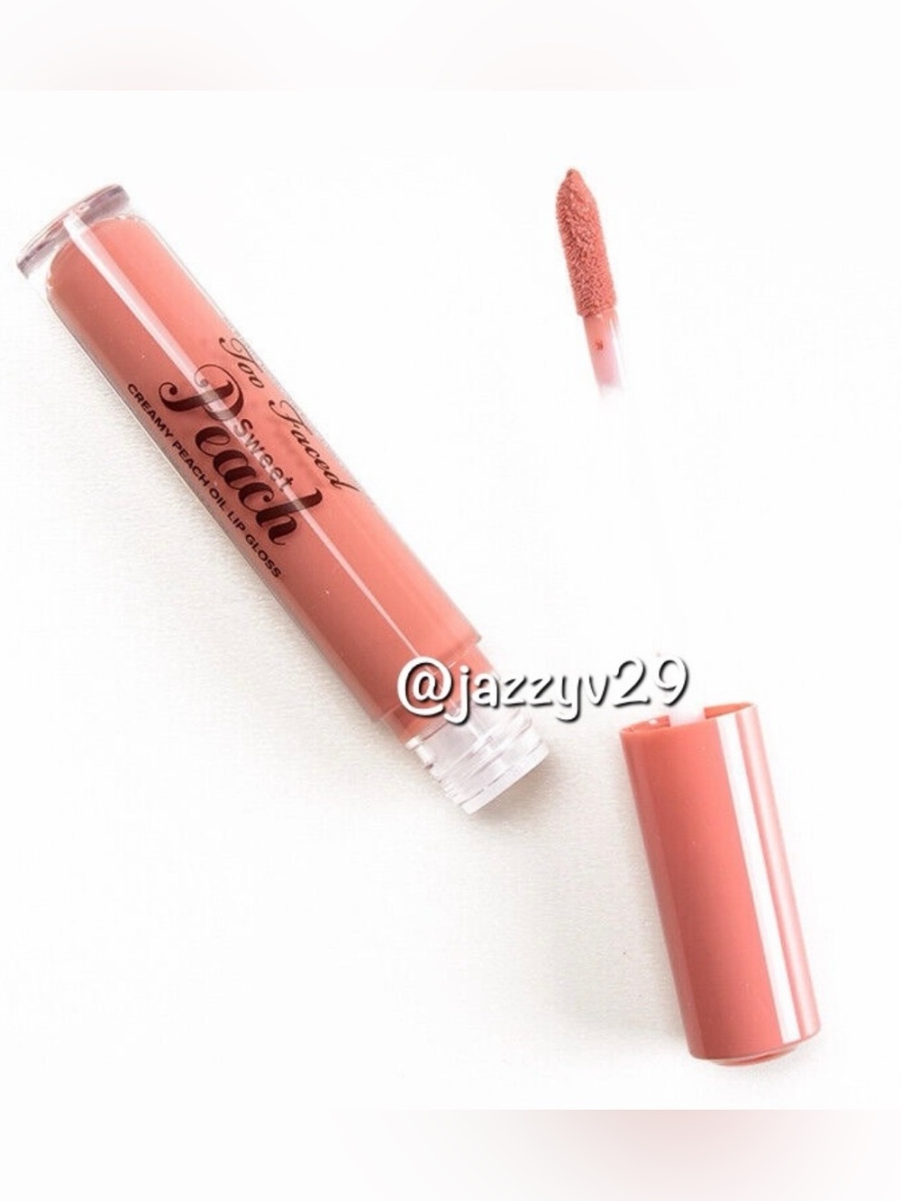 🍑Too Faced Sweet Peach Creamy Peach Oil Lip Gloss🍑